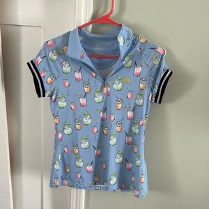 Kastel Denmark Lightweight Sun Shirt | 1/4 Zip Athletic | Equestrian & Golf Top